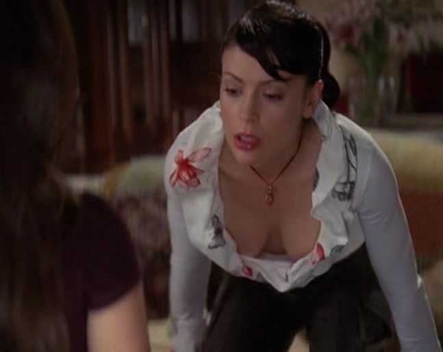 Голая Алиса Милано фото 4