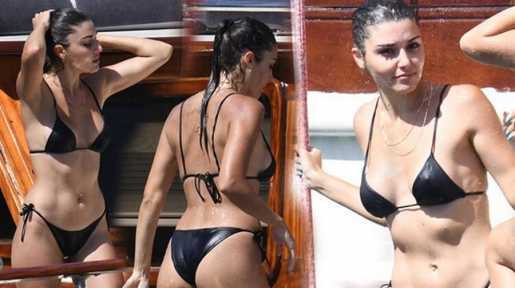 Голая Ханде Эрчел фото 2