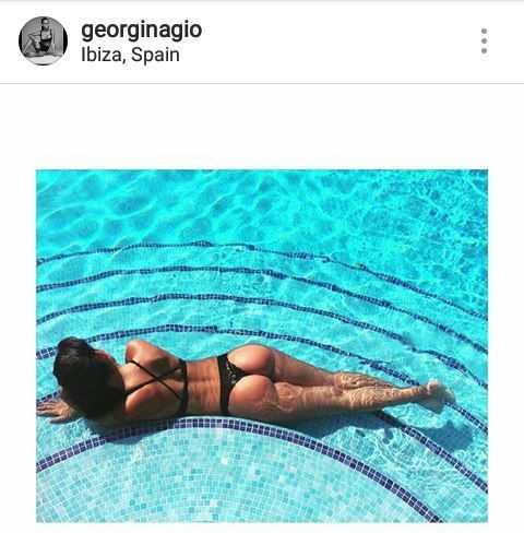 Голая Джорджина Родригес фото 4