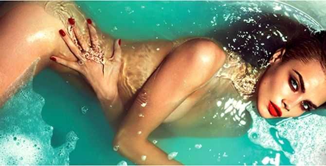 Голая Кара Делевинь фото 6