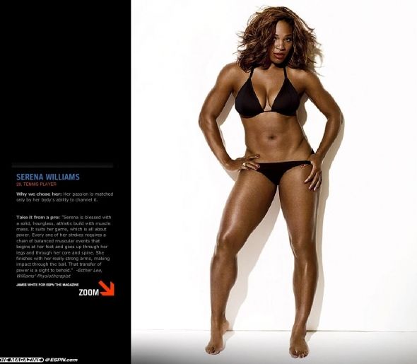 Голая Серена Уильямс фото 2