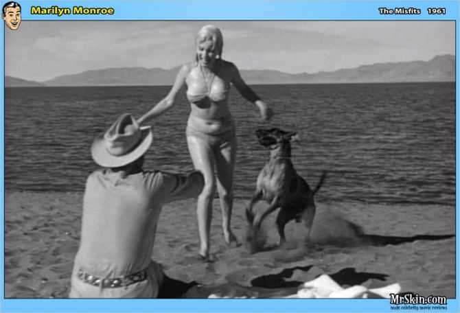 Голая Мерлин Монро фото 24