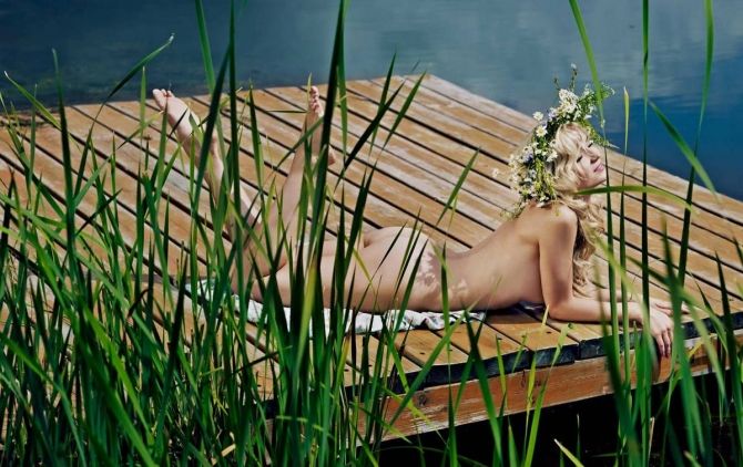 Голая Полина Гагарина фото 6