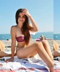 Голая Вика Картер